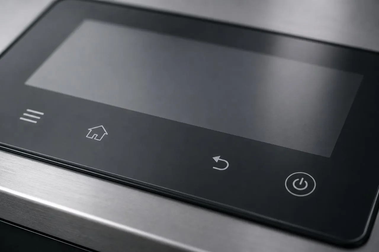 Capacitive Touch Panel on Screen
