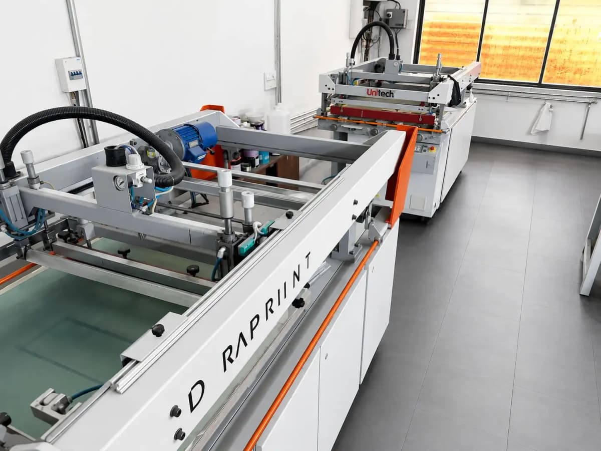 Semi-Automatic Screen Printing
