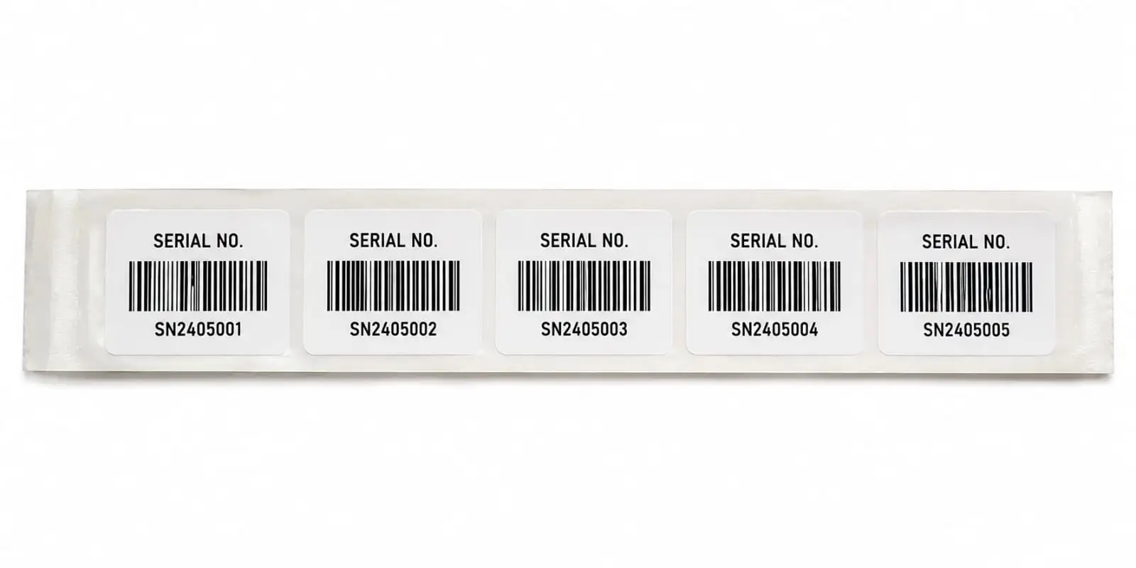 Serial Number Labels