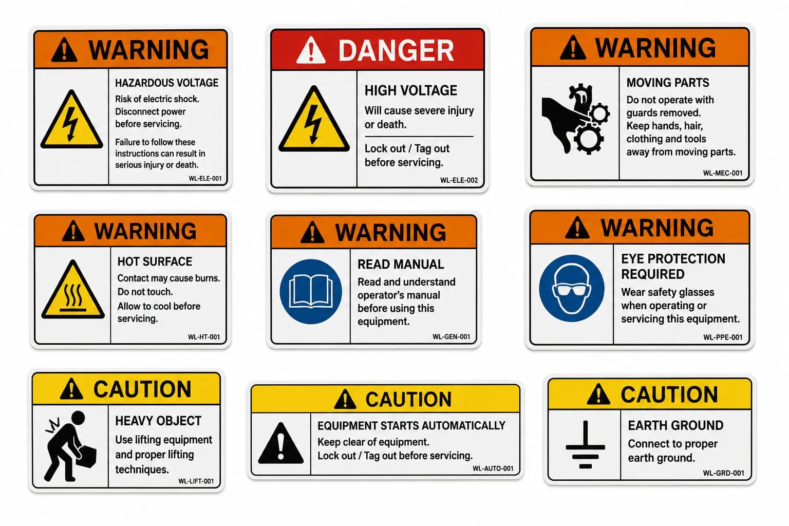 Warning Labels