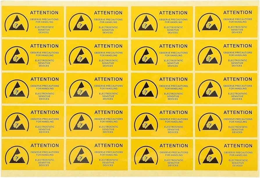 Warning Label Example